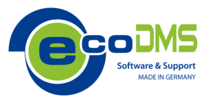 Logo ecoDMS_mit Zusatz_kompakt_rgb